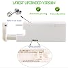 2 Boxes 2PCS Ear Nail Gun Disposable Aseptic Household Ear Piercing Gun Portable Ear Piercing Gun Group Ear Piercing Tools (New Generation) (4MM, 5MMSilver)