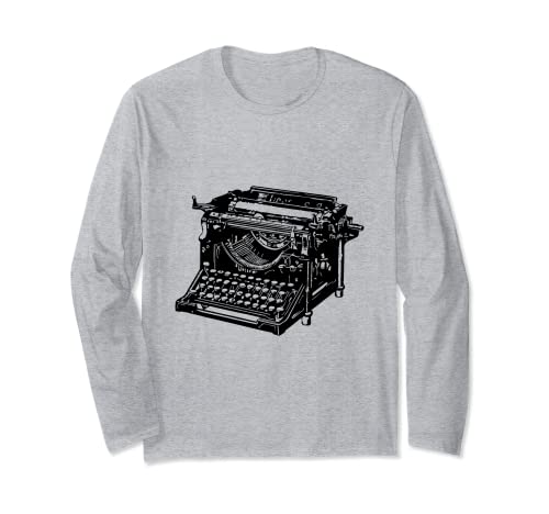 Máquina de escribir Vintage Retro Máquina de escribir Vieja Máquina de escribir Hipster Manga Larga