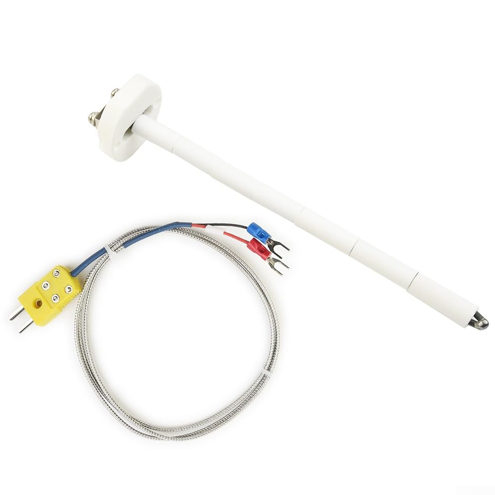 Typ K Thermoelement Keramik Ofen Sonde 2302 ° F 1300 ° C 11G Hohe Werkzeug Garten, Hohe Werkzeug Temperatursensoren Thermoelement Thermometer & Sonden