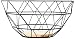 AmazonBasics - Cesta para fruta de alambre de metal, con base de...
