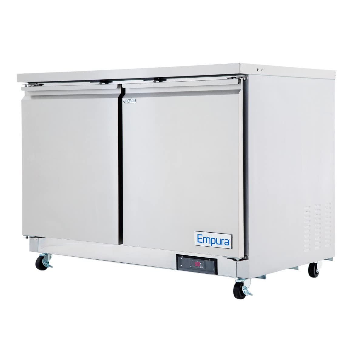 Empura E-KUC27 5.4 cu ft Compact Fridge Stainless Steel