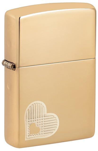 Encendedor Zippo personalizado con grabado doble corazones