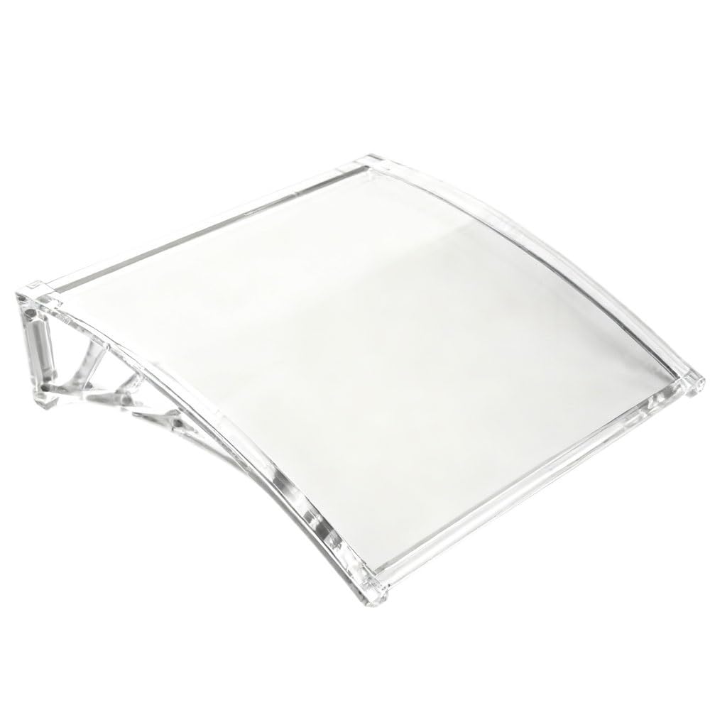 Abri extérieur pour entrée de maison : auvent de porte design 100x180 cm
