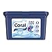 Produktbild Coral Waschmittel Caps für strahlend weiße Wäsche  54 Waschladungen hygienisch reine Wäsche, extra stark gegen Flecken  White+ 3in1 Caps ( 3 x 18 Caps)