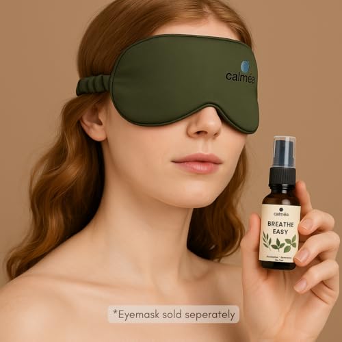 Calméa® Breathe Easy Aromatherapy Essential Oil – Organic Natural Fragrance with Eucalyptus, Spearmint/Peppermint, Tea Tree | Pillow Spray Sleep Aid for Sinus Relief, Hay Fever, Allergy - Image 5