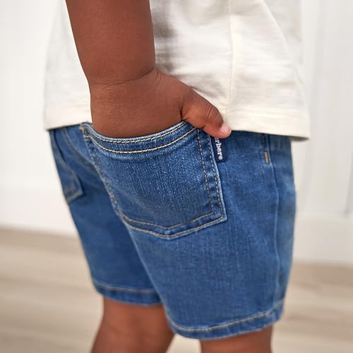 Gerber Baby and Toddler Unisex Denim Shorts3