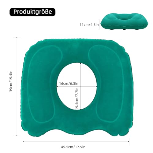 EULAPGOE Cuscino Ortopedico Gonfiabile, Cuscino
