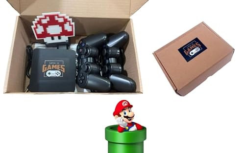 Mini Console Retro Super 3D Games com 130 mil jogos + 2 Controles - Super 3D Games