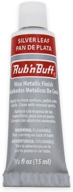 JewelrySupply Rub 'n Buff Metallic Silver Leaf