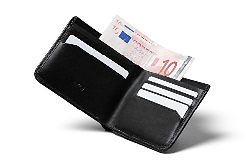Image of Bellroy Hide & Seek Wallet (Slim Leather Bifold Design, RFID Protected, Holds 5-12 Cards, Coin Pouch, Flat Note Section, Hidden Pocket)