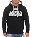 Produktbild Alpha Industries Herren Foam Print Hoody Kapuzensweat Kapuzenpullover, Black/White, L