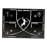 Portable and Versatile: The basketball dribbling mat features lightweight roll-up design, allowing users to quickly unfold it in various settings for practice periods that suit everyone from youth to adults, enhancing convenience and adaptability for indoor or outdoor training