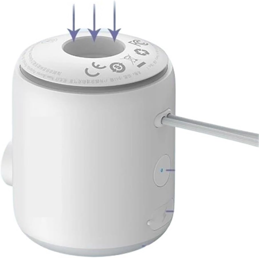 1pc Mini Air Pump Portable Electric Inflator Pump for Air Mattresses Inflate Deflate Beds Swimming Ring Outdoor Camping Pump