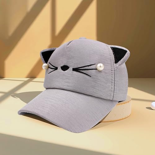 Image of VRITRAZ Kids Unisex Baseball Cap for Boys & Girls | Multiple Design, Adjustable Strap | Casual Cap (Age 4-12)