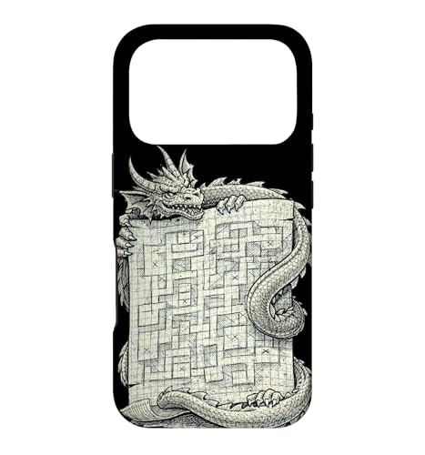 Fantasy Adventure Map with Dragon �X�}�z�P�[�X iPhone 17 Pro �p