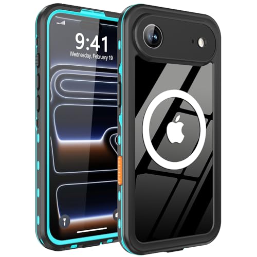Comboproof for iPhone Air Case: Waterproof Phone Case Shockproof Dustproof with Built-in Screen Protector Compatible with Magsafe,Full Body Protection Cover for Apple Air 6.5" (Teal)