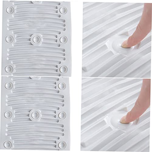 Healvian 2 Stück Zusammenklappbares Silikon Waschbrett Für Kleidung Verdicktes Platzsparendes Waschbrett Wäschebedarf Für Badezimmer Und Waschraum Graues Wäscheschrubbbrett – Bild 9