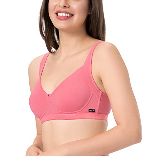 Image of Amante Every de Black Solid Non-Wired Non Padded Everyday Bra