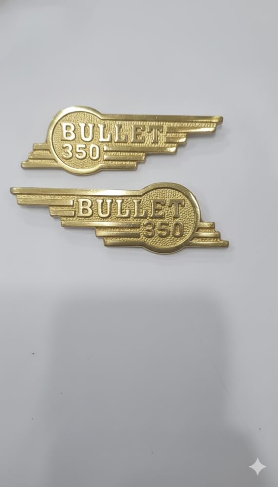 Metal Mono Tool Box 350 Emblem Badge – Premium Gold Finish Side Panel Logo for Motorcycle Tool Box | Durable Rust-Resistant Accessories-image-46