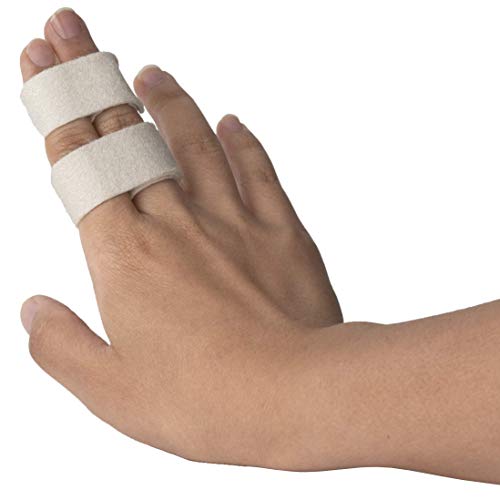 Image of Flents Finger & Toe Wraps, Compression Support Straps, 2 Pack, USA Made | Hook And Loop Closure Provides Adjustable Secure Fit, Helps Stabilize Digits During Recovery, Easy to Use, Comfortable Design