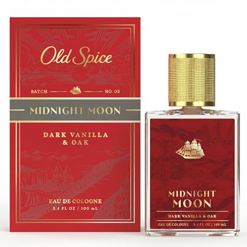 Old Spice Cologne for Men, Sophisticated Midnight Moon Scent, 3.4 fl oz - image 1