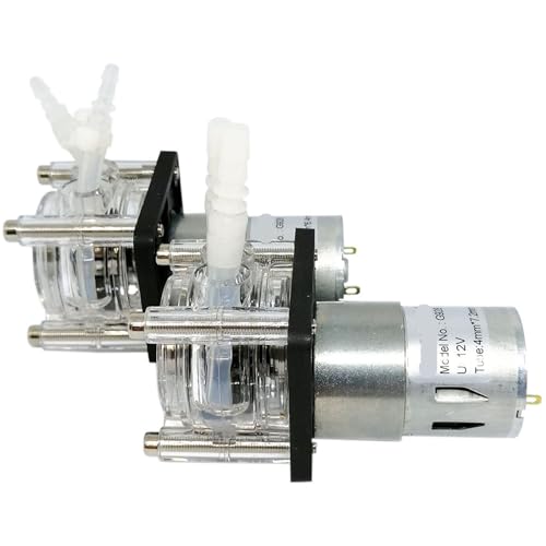 Bomba peristáltica antiatascos de 300 ml/min para dosificar fluidos sin pérdidas 5