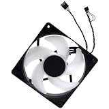 Deal4GO RGB CPU Cooling Fan for Liquid Cooling System 69XJW PVA120G12Z (Non Cryo-tech) Replacement for Dell Alienware Aurora R15 R14 R13