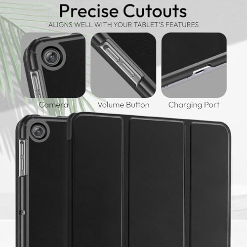 Image of Robustrion Cover for OnePlus Pad Go 2 12.1 inch Cover Case, Trifold Cover Case for OnePlus Go 2 Tablet Cover [Auto Sleep Wake Support] - Black