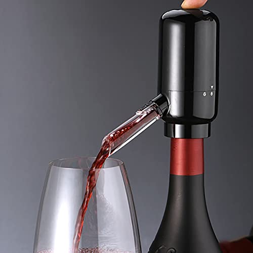 NgMik Automatische Wijndispenser Wijnbeluchter Pourer Elektrische Versnelde Oxidatie Wijnkaraf Geen Druipend Beste… - Afbeelding 6