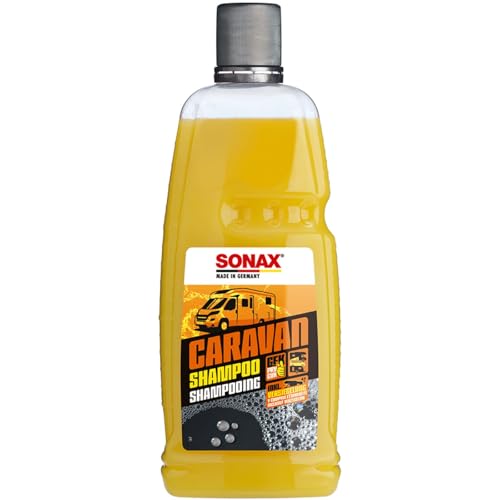 Champú Caravan Sonax para eliminar suciedad difícil en todo tipo de caravanas