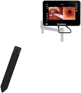 BoxWave Stylus Pouch Compatible with Verathon GlideScope Core - Stylus PortaPouch, Stylus Holder Carrier Portable Self-Adhesive for Verathon GlideScope Core - Jet Black