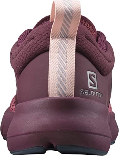 Salomon Predict SOC 2 Running Shoes for Women, Mauve Wood/Wine Tasting/Peachy Keen, 9 | Image 3