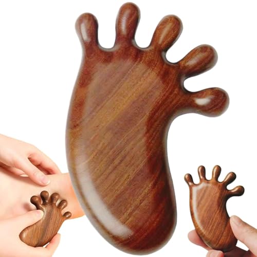 KINTEGOOD Sandalwood Foot Reflexology Tool Wooden Acupressure Massager