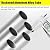 Telescoping Ladder, Telescopic Aluminum Ladders Extendable with Hook Lightweight 330lb Capacity Perfect for Home Loft & Outdoor Use(6.3m/20.5ft)