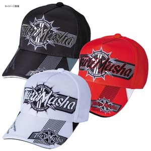 Amazon | 釣武者 アーミーエンブレムキャップ レッド C01003 | 釣武者