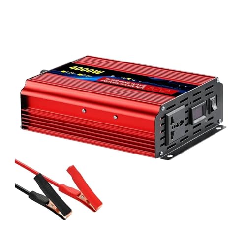 Convertisseur tension 24V 220V 4000W transformateur de courant continue alternative 50Hz