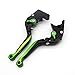 Produktbild motorradhebel kurz Fit for Suzuki AN 650 Burgman Fit for 650 2003-2009 2004 Bremskupplungshebel CNC Aluminium Motorrad Klappbar ausziehbar Bremsen-Kupplungs-Hebel Kupplungshebel ( Color : Color 8 )
