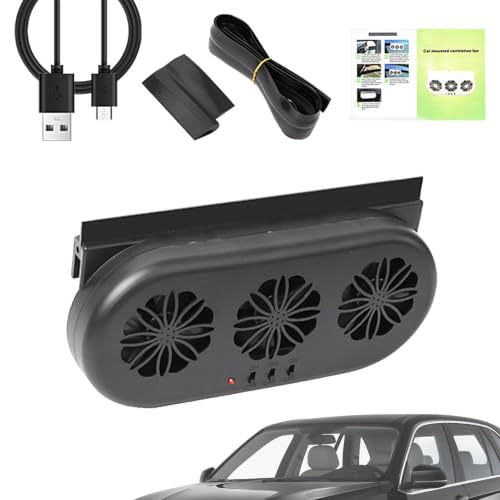 Ventilador solar para coche: extractor ecológico de ventilación eficiente 7