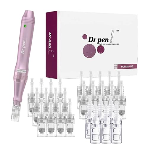 Dr. Pen M7 kit de soins de la peau rechargeable sans fil avec cartouches 12 36 broches et NanoR