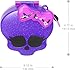 Polly Pocket Monster High Playset with 3 Micro Dolls & 10 Accessories, Opens to High School, Collectible Travel Toy with Storage