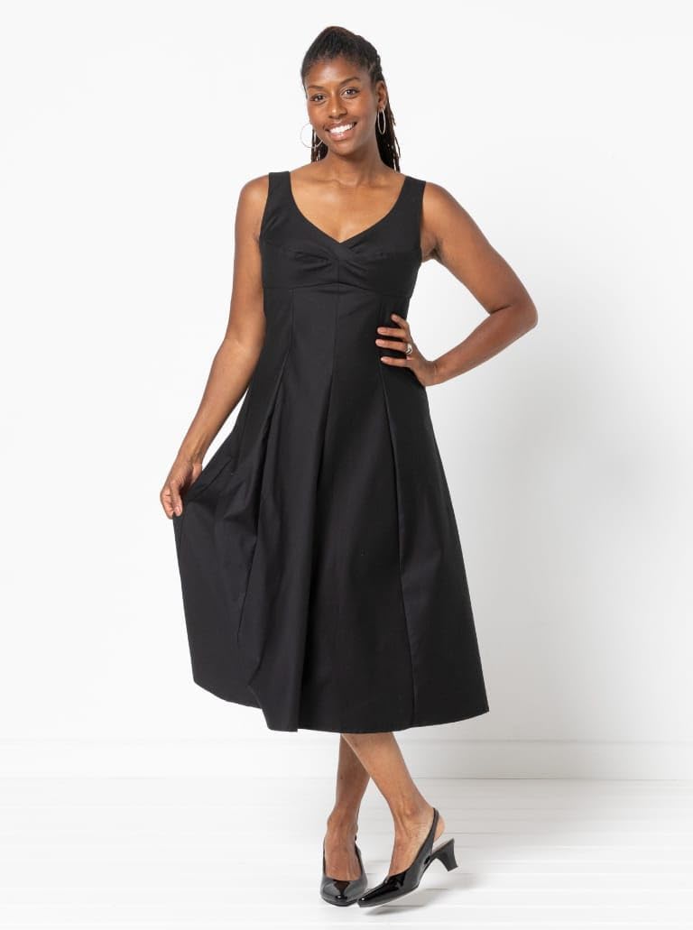 Style Arc Sewing Pattern - Sabrina Woven Dress (Sizes 18-30)