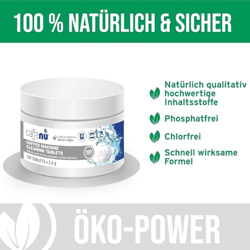 Caffenu Siemens Kompatible Universal Reinigungstabletten x 100 – Ansicht 4