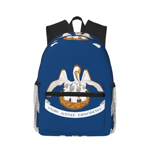 Sac à dos Louisiane léger pour soulager le dos, grand sac noir avec poches pour ranger vos affaires