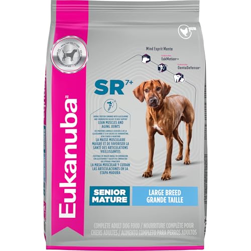 Eukanuba Senior Large Breed Dry Dog Food, 33 lb bag