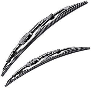 Replacement for Mini Cooper Windshield Wiper Blades - 18"+19" Front Window Wiper - fit 2002-2011 Vehicles - OTUAYAUTO Factory Aftermarket