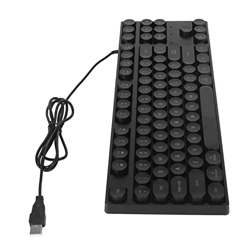 Clavier de jeu filaire LEYT noir à 87 touches avec rétroéclairage coloré pour chambre