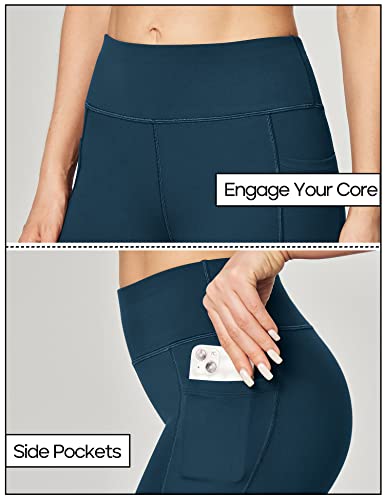 Image of Heathyoga Yoga Pants with Pockets Extra Soft Leggings with Pockets for Women Non See-Through High Waist Workout Leggings