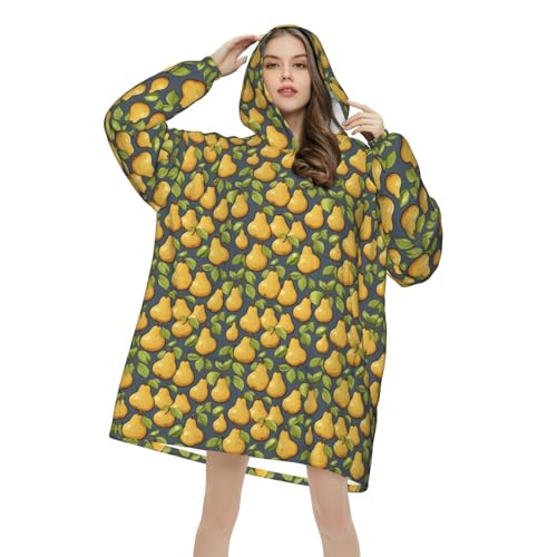 Couverture à capuche surdimensionnée pull géant finitions premium - 4