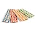 L LIKED 300 Assorted Flat Striped Coin Wrappers, 75 of Each Pennies, Nickels, Dimes and Quarters