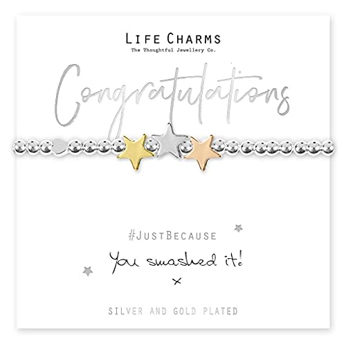 Image of Life Charms Women Jewellery You Smashed It Bracelet Wristband Ladies Gift